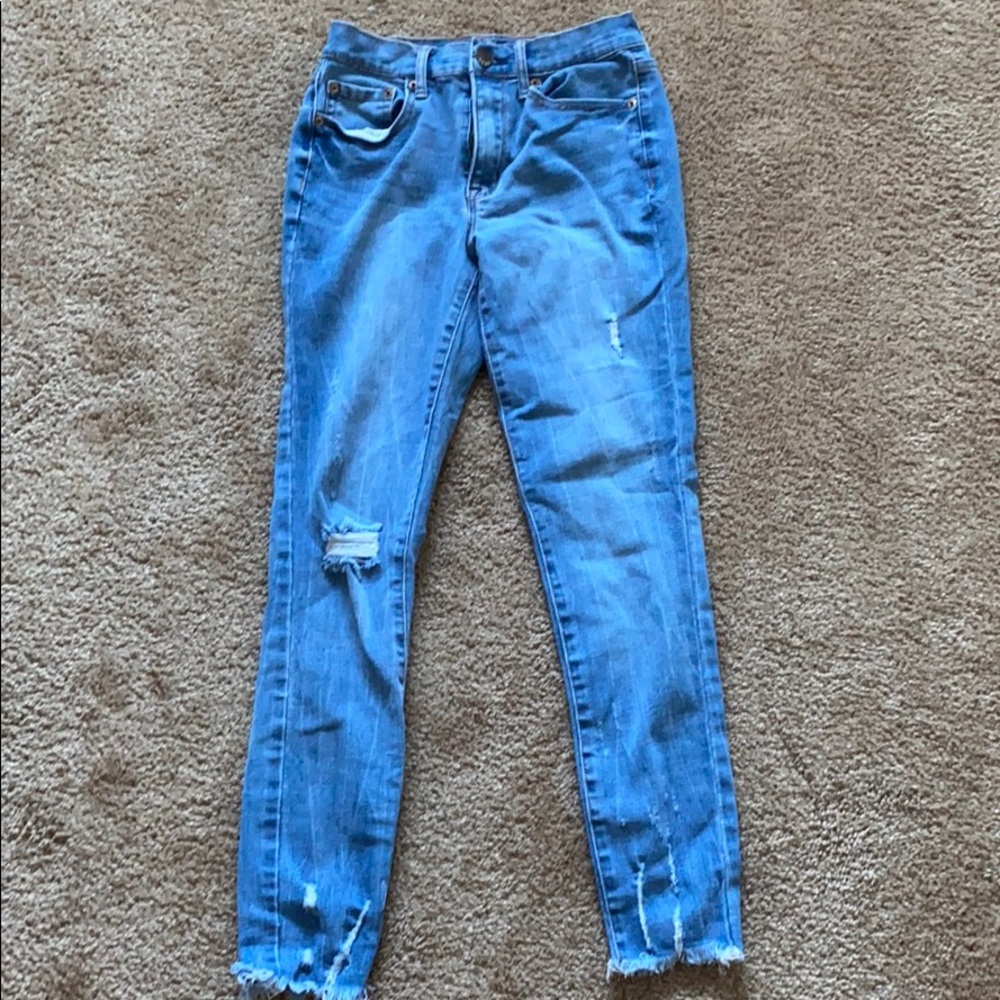 Aēropostale high wasted ankle jeggings
